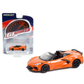 2021 Chevrolet Corvette Stingray Convertible Sebring Orange Metallic "Greenlight Muscle" Series 26 1/64 Diecast Model Car by Greenlight