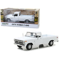 1973 Ford F-100 Pickup Truck White 1/18 Diecast Model Car by Greenlight
