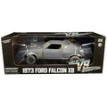 1973 Ford Falcon XB RHD (Right Hand Drive) (Weathered Version) "Last of the V8 Interceptors" (1979) Movie 1/18 Diecast Model Car by Greenlight