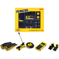 Shop Tool Set of 6 pieces "Pennzoil" 1/18 Diecast Replica by GMP