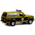 1996 Ford Bronco Maryland State Police State Trooper "Bloodhound Search Team - K-9 Patrol" "Artisan Collection" 1/18 Diecast Model Car by Greenlight