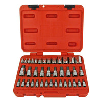 Cal-Hawk 38 - pc. Star Bit and Star Socket Set