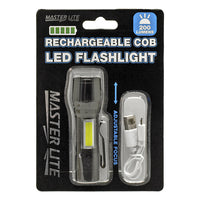 Rechargeable COB LED Flashlight - Master Lite