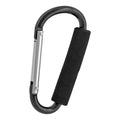 Padded Carrying Carabiner Keychain - Assorted Colors