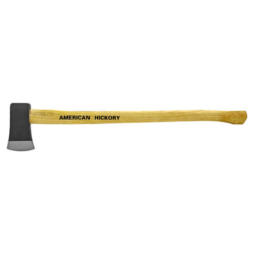 36" American Hickory Wooden Handle Wood Splitting Axe