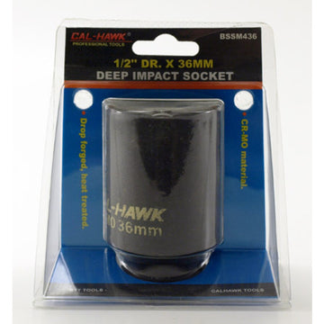 1/2" Drive x 36mm Deep Impact Socket