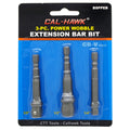 3-pc. Power Wobble Extension Bar Bit