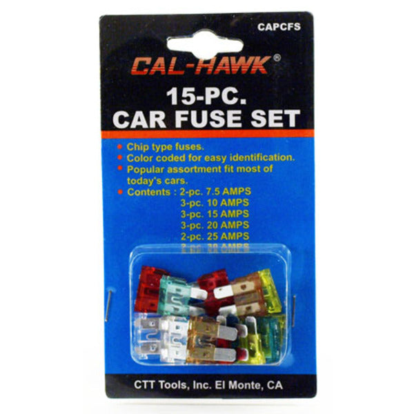 15-pc. Car Fuse Set