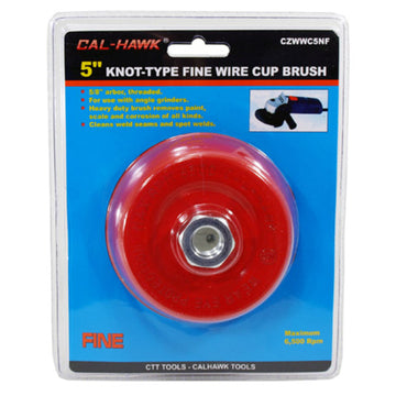 5" Knot-Type Fine Wire Cup Brush