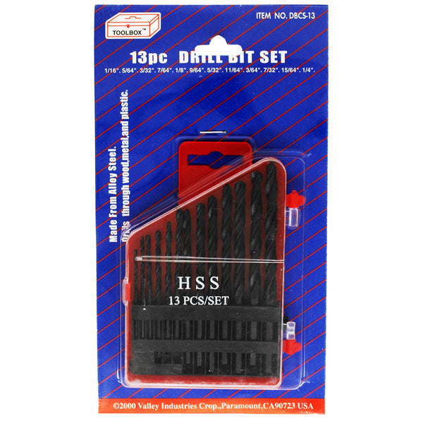 13-pc. Drill Bit Set