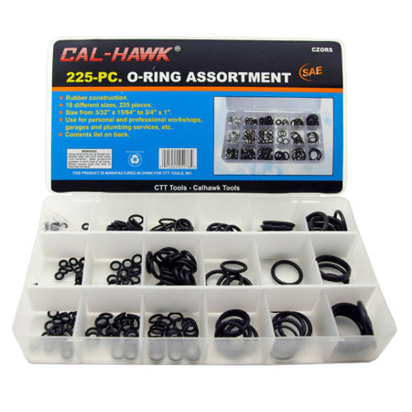 225-pc. O-Ring Assortment - SAE