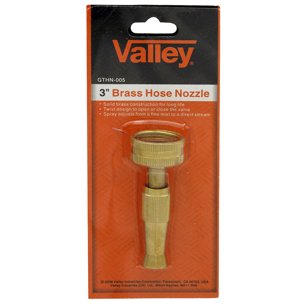 3" Brass Hose Nozzle