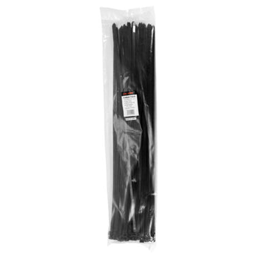 60-pc. 24" Black Zip Cable Ties