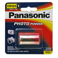 Panasonic CR123 Lithium Photo Battery