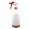 1 Quart Jumbo Spray Bottle with Nozzle Trigger for Cleaners and Solvents