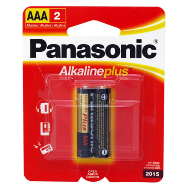 2-pc. AAA Alkaline Batteries