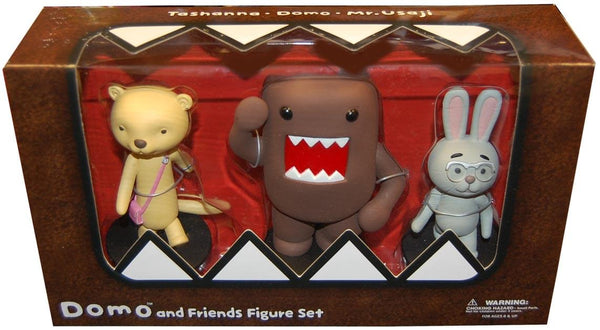 Domo & Friends Deluxe Figure Set Of 3