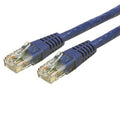 StarTech.com 15ft CAT6 Ethernet Cable - Blue Molded Gigabit - 100W PoE UTP 650MHz - Category 6 Patch Cord UL Certified Wiring/TIA