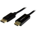 StarTech.com 3ft (1m) DisplayPort to HDMI Cable, 4K 30Hz Video, DP 1.2 to HDMI Adapter Cable Converter for HDMI Monitor/Display, Passive