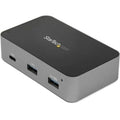 StarTech.com 3 Port USB C 3.1 Gen 2 Hub with Ethernet Adapter - 10Gbps USB Type C to 2x USB-A 1x USB-C - Powered Hub w/ Fast Charging