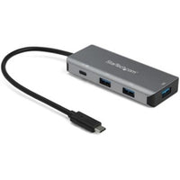 StarTech.com 4 Port USB C Hub to 3x USB-A 1x USB-C - 10Gbps USB 3.1 Gen 2 Type C Hub - 100W Power Delivery Passthrough Charging - Portable