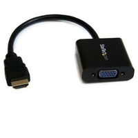 StarTech.com HDMI to VGA Adapter - 1080p - 1920 x 1080 - Black - HDMI Converter - VGA to HDMI Monitor Adapter