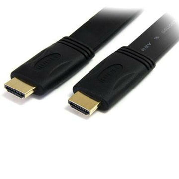 StarTech.com 15 ft Flat High Speed HDMI Cable with Ethernet - Ultra HD 4k x 2k HDMI Cable - HDMI to HDMI M/M