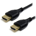 StarTech.com 3ft Slim HDMI Cable, 4K High Speed HDMI Cable with Ethernet, 4K 30Hz UHD HDMI Cord 36AWG, 4K HDMI 1.4 Video/Display Cable