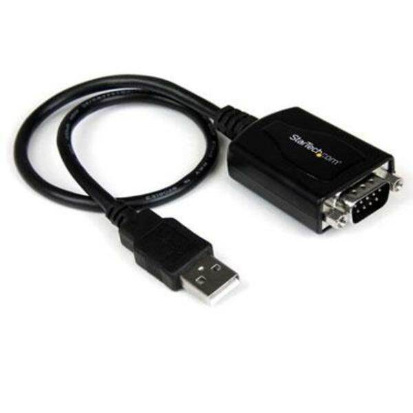 StarTech.com USB to Serial Adapter - Prolific PL-2303 - COM Port Retention - USB to RS232 Adapter Cable - USB Serial