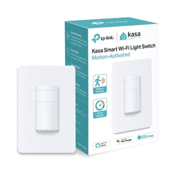 Kasa Smart Smart Wi-Fi Light Switch, Motion-Activated