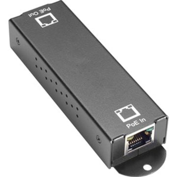 Black Box 10/100/1000BASE-T PoE+ Ethernet Repeater - 802.3at, 1-Port