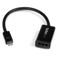 StarTech.com Mini DisplayPort to HDMI 4K Audio / Video Converter - mDP 1.2 to HDMI Active Adapter for UltraBook / Laptop - 4K @ 30 Hz - Black