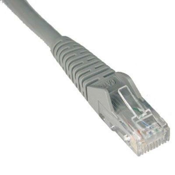 Tripp Lite 25ft Cat6 Gigabit Snagless Molded Patch Cable RJ45 M/M Gray 25'