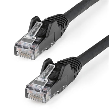 StarTech.com 30ft (9m) CAT6 Ethernet Cable, LSZH (Low Smoke Zero Halogen) 10 GbE Snagless 100W PoE UTP RJ45 Black Network Patch Cord, ETL