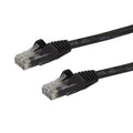 StarTech.com 100ft CAT6 Ethernet Cable - Black Snagless Gigabit - 100W PoE UTP 650MHz Category 6 Patch Cord UL Certified Wiring/TIA
