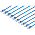 StarTech.com 15 ft. CAT6 Cable - 10 Pack - BlueCAT6 Patch Cable - Snagless RJ45 Connectors - Category 6 Cable - 24 AWG (N6PATCH15BL10PK)