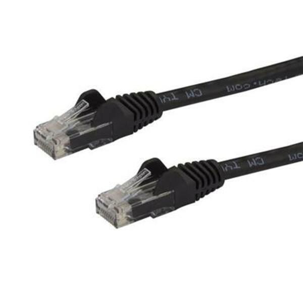 StarTech.com 35ft CAT6 Ethernet Cable - Black Snagless Gigabit - 100W PoE UTP 650MHz Category 6 Patch Cord UL Certified Wiring/TIA