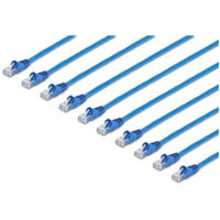 StarTech.com 5 ft. CAT6 Cable - 10 Pack - BlueCAT6 Patch Cable - Snagless RJ45 Connectors - Category 6 Cable - 24 AWG (N6PATCH5BL10PK)