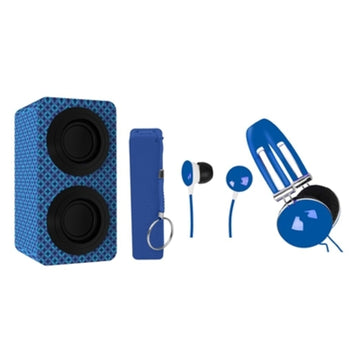 Naxa NAS-3061A Portable Bluetooth Speaker System - Blue