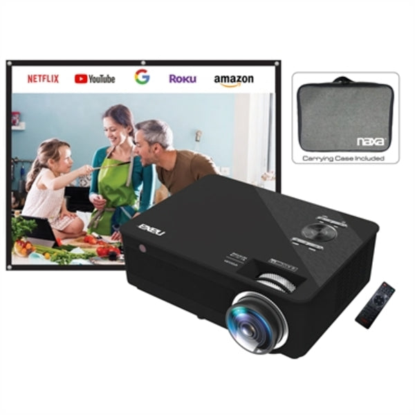 Naxa NVP-3001C LCD Projector - Black