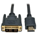 Tripp Lite 3ft HDMI to DVI-D Digital Monitor Adapter Video Converter Cable 1080p M/M 3'