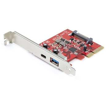 StarTech.com 2-Port 10Gbps USB-A &amp; USB-C PCIe Card Adapter - USB 3.1 Gen 2 PCI Express Expansion Add-On Card - Windows, macOS, Linux
