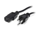 StarTech.com 10ft (3m) Computer Power Cord, NEMA 5-15P to C13, 10A 125V, 18AWG, 10 Pack, Replacement PC Power Cord, TV/Monitor Power Cable