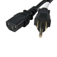 StarTech.com Standard Computer Power Cord - NEMA5-15P to C13 - 10ft