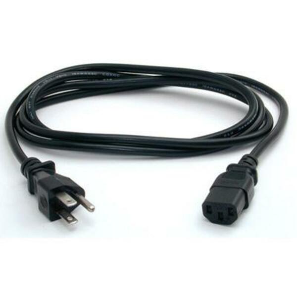 StarTech.com 6 ft Standard Computer Power Cord - NEMA5-15P to C13 - Power cable - IEC 320 EN 60320 C13 (F) - NEMA 5-15 (M) - 6 ft