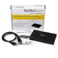 StarTech.com 2.5" Hard Drive Enclosure - Supports UASP - SATA 6Gbps - USB 3.0 External Hard Drive Enclosure - SSD/HDD Enclosure