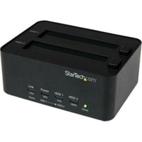 StarTech.com USB 3.0 SATA Hard Drive Duplicator &amp; Eraser Dock - Standalone 2.5/3.5in HDD &amp; SSD Eraser and Cloner