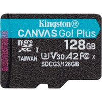 Kingston Canvas Go! Plus 128 GB Class 10/UHS-I (U3) microSDXC