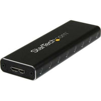 StarTech.com M.2 SSD Enclosure for M.2 SATA SSDs - USB 3.0 (5Gbps) with UASP - External M.2 SSD Enclosure - Aluminum