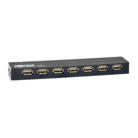 Tripp Lite 7-Port USB 2.0 Mobile Hi-Speed Hub Notebook Laptop Bus Power AC